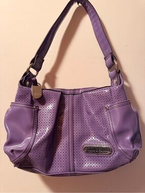 Genna De Rossi Purple Shoulder Bag